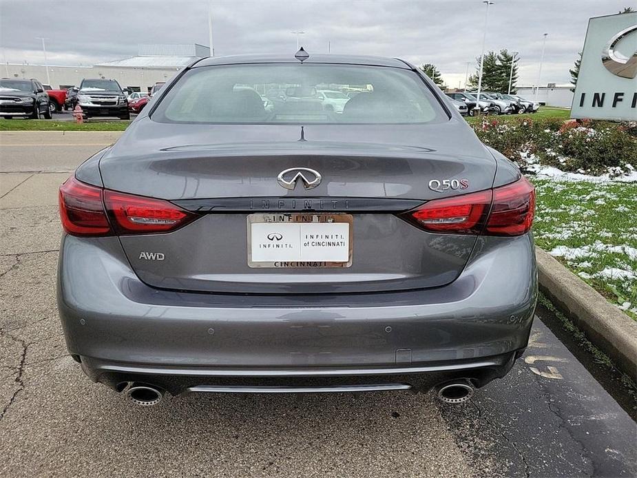 new 2024 INFINITI Q50 car, priced at $58,077