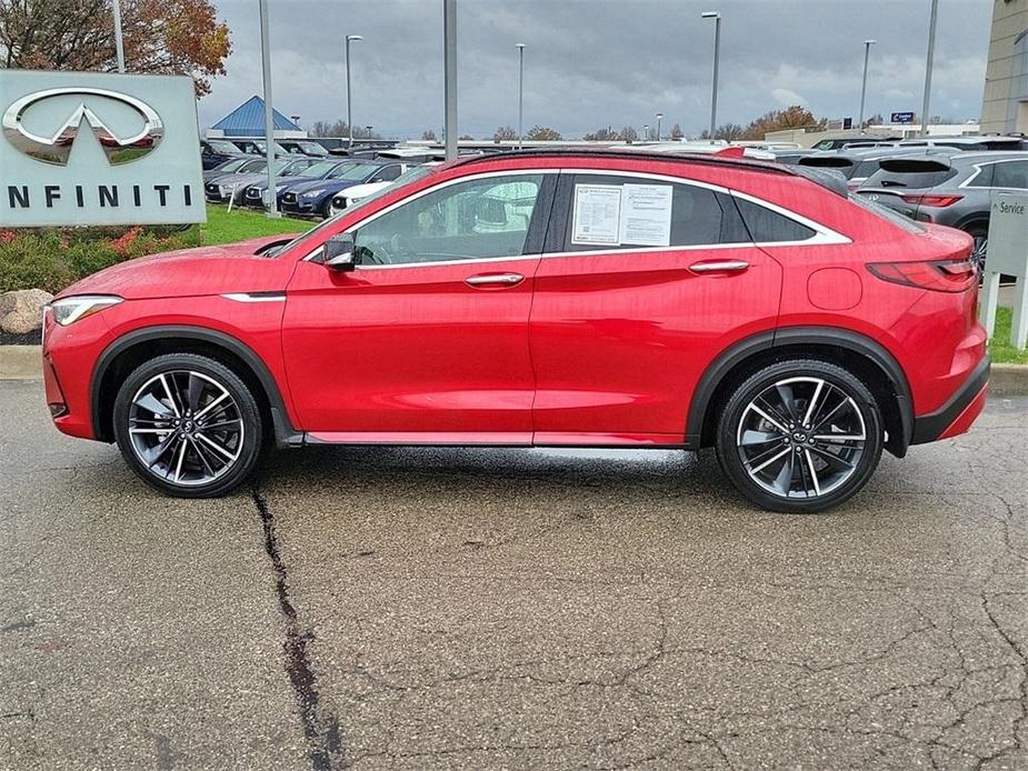 used 2023 INFINITI QX55 car, priced at $42,948