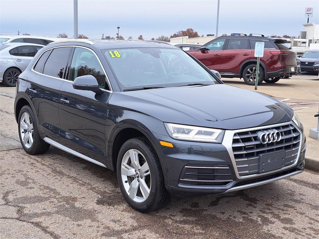 used 2018 Audi Q5 car, priced at $15,500