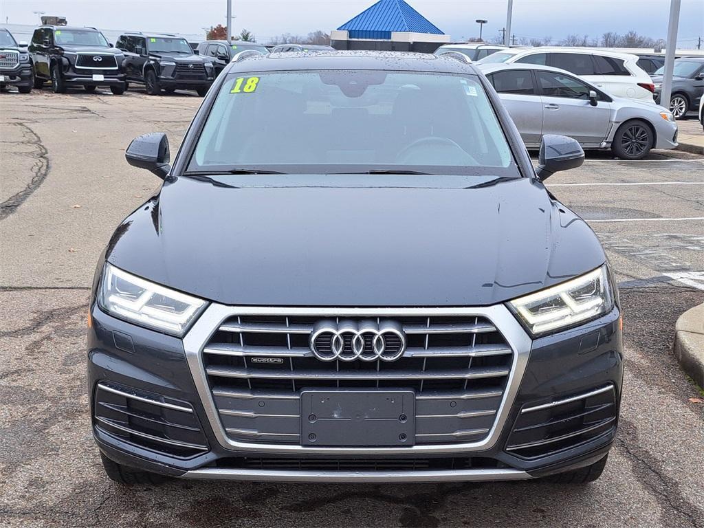 used 2018 Audi Q5 car, priced at $15,500