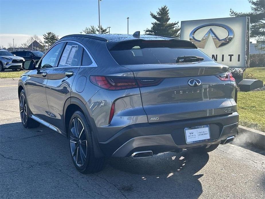 used 2023 INFINITI QX55 car, priced at $43,957