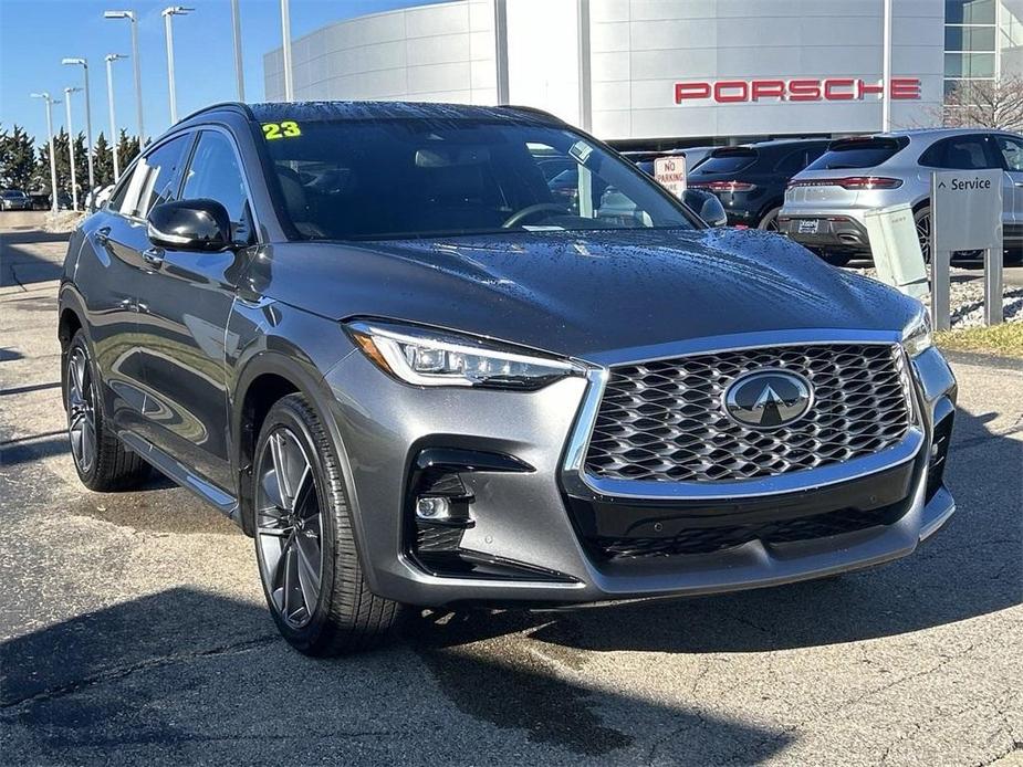 used 2023 INFINITI QX55 car, priced at $43,957