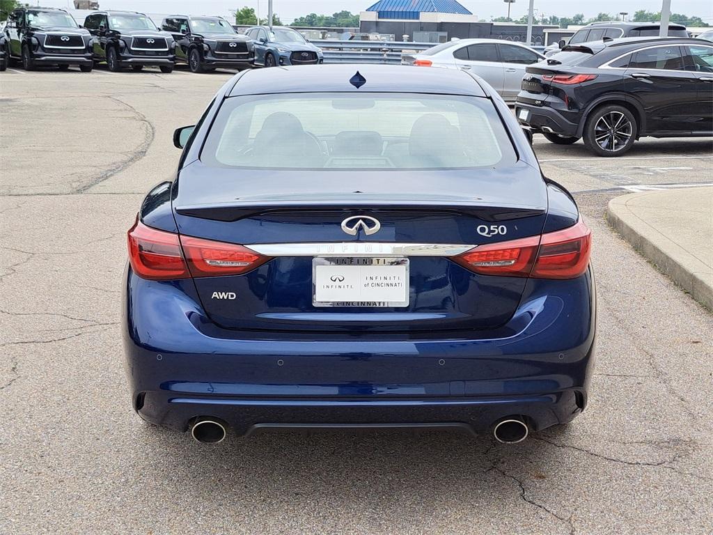 used 2022 INFINITI Q50 car, priced at $30,979