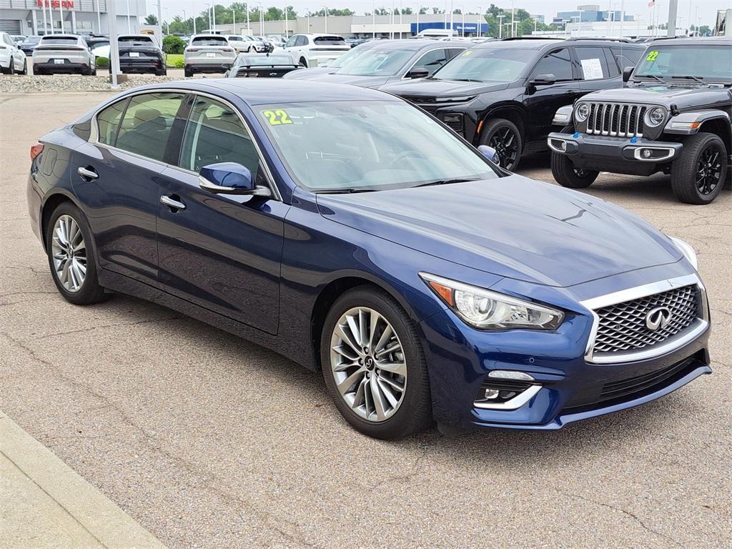 used 2022 INFINITI Q50 car, priced at $30,979