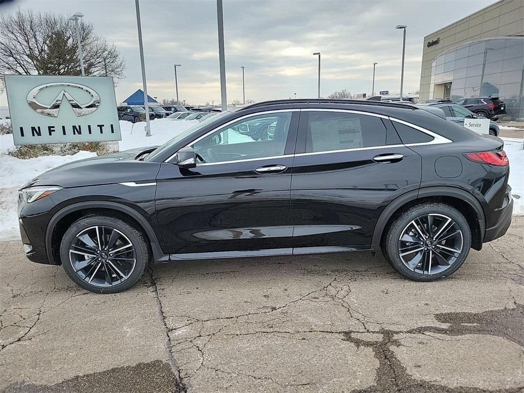 new 2025 INFINITI QX55 car, priced at $58,406