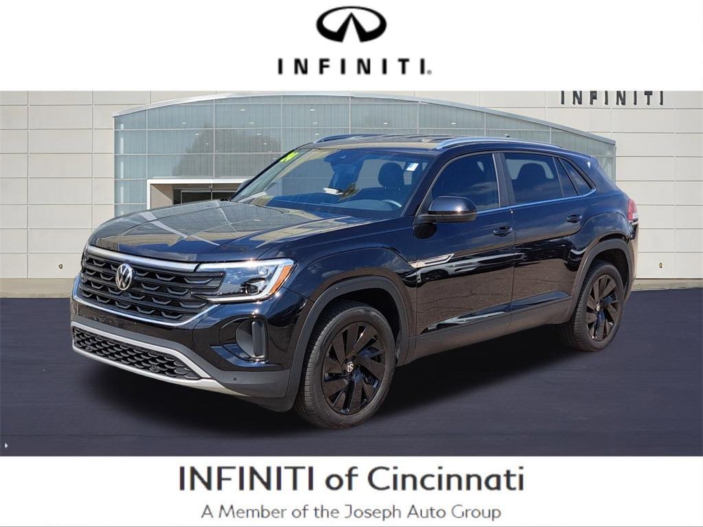 used 2024 Volkswagen Atlas Cross Sport car, priced at $34,964