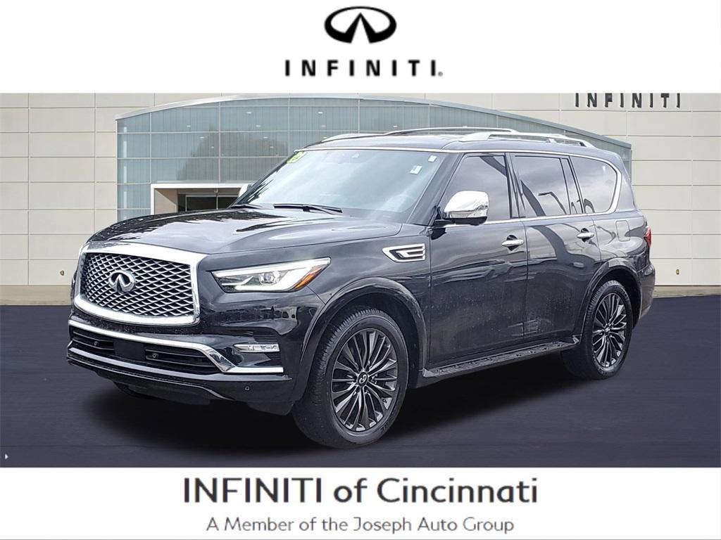 used 2023 INFINITI QX80 car, priced at $59,856