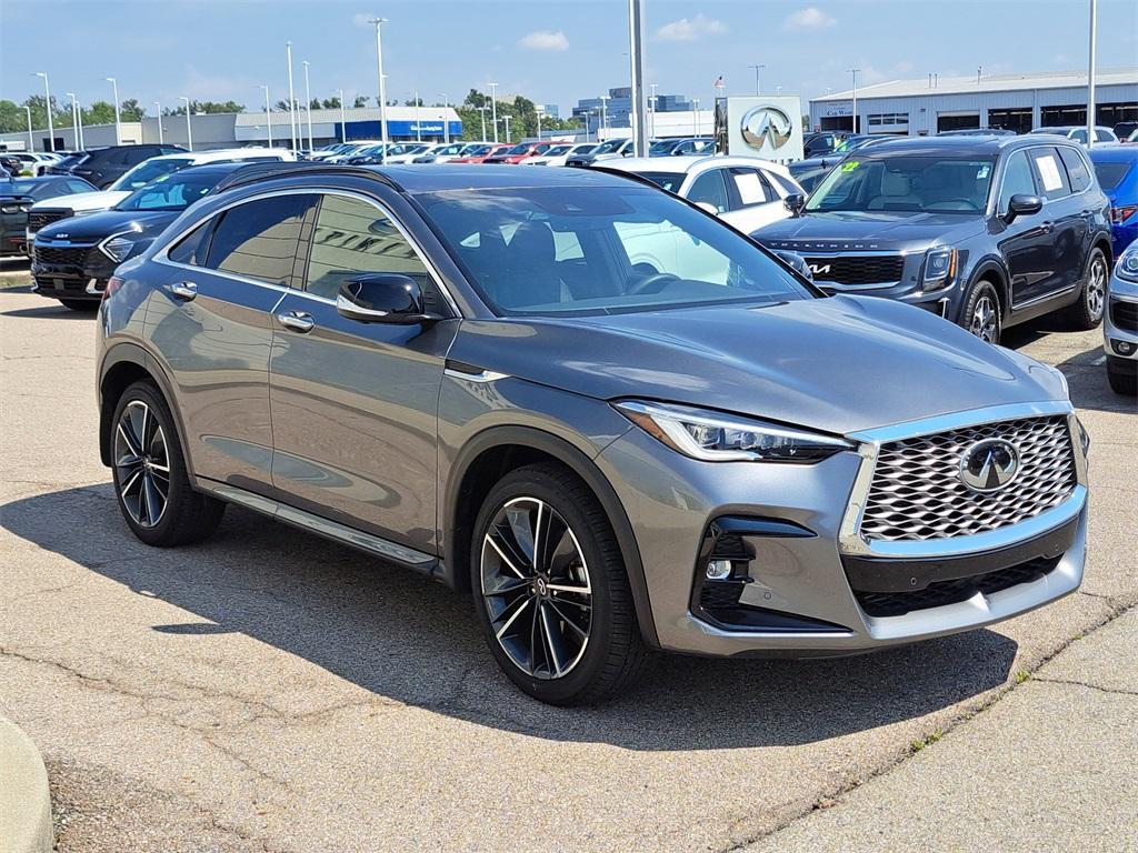 used 2025 INFINITI QX55 car, priced at $44,923
