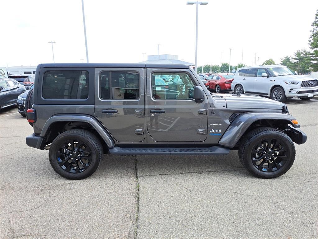 used 2022 Jeep Wrangler Unlimited 4xe car, priced at $34,983
