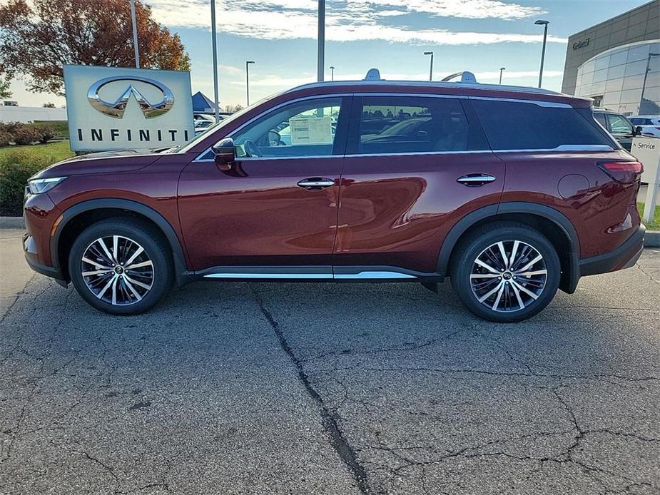 new 2025 INFINITI QX60 car, priced at $63,570