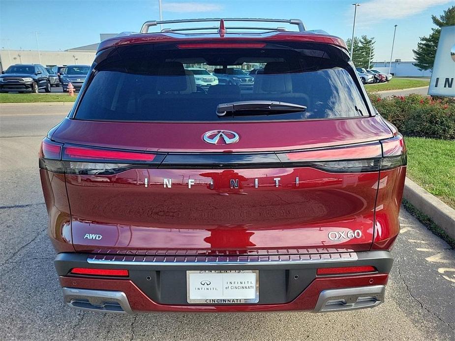 new 2025 INFINITI QX60 car, priced at $63,570