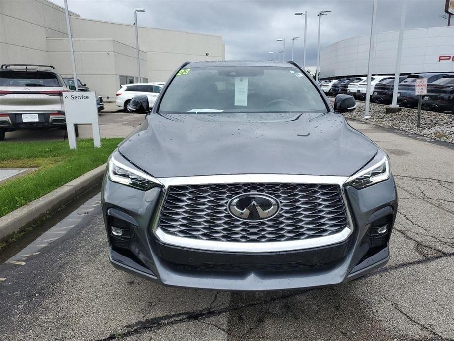 used 2023 INFINITI QX55 car, priced at $45,500