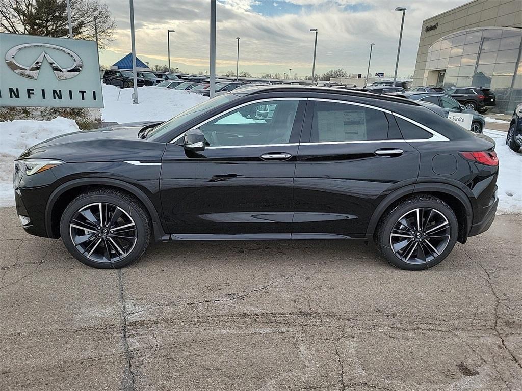 new 2025 INFINITI QX55 car, priced at $55,221