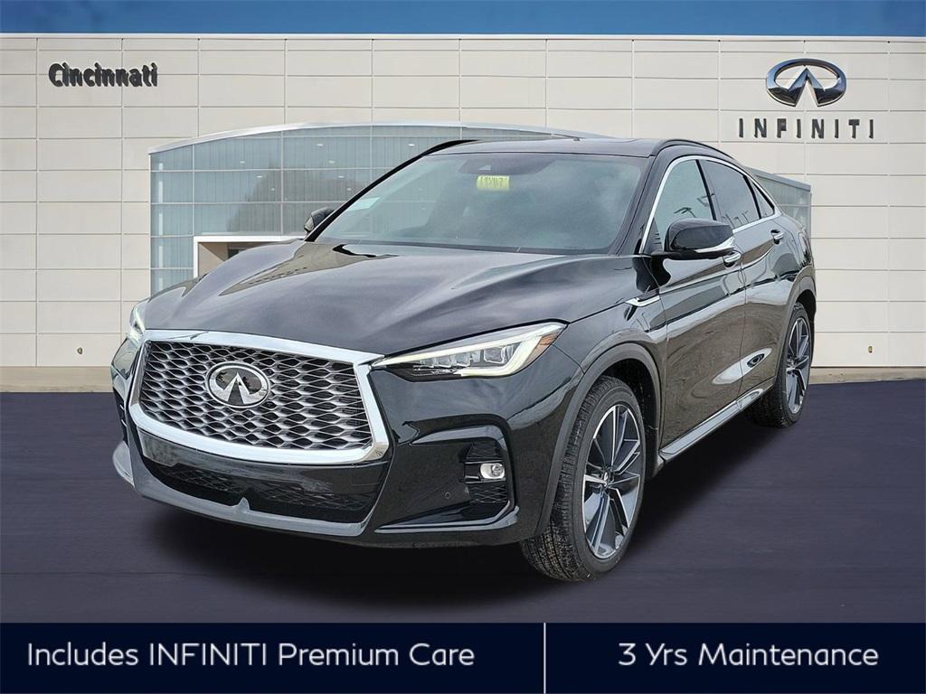 new 2025 INFINITI QX55 car, priced at $54,721