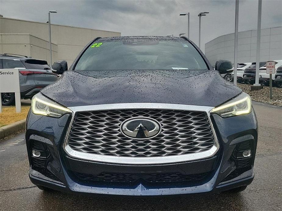 used 2022 INFINITI QX55 car, priced at $30,475