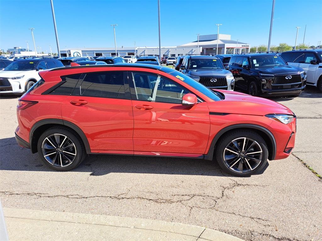 used 2024 INFINITI QX50 car, priced at $36,950