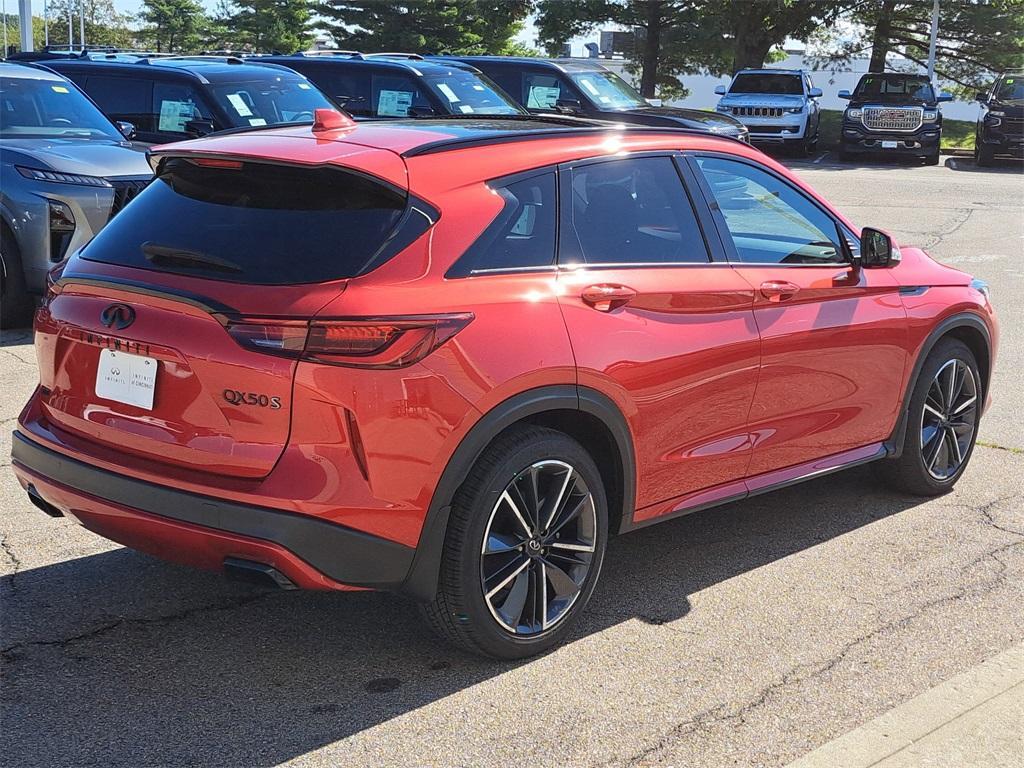 used 2024 INFINITI QX50 car, priced at $36,950
