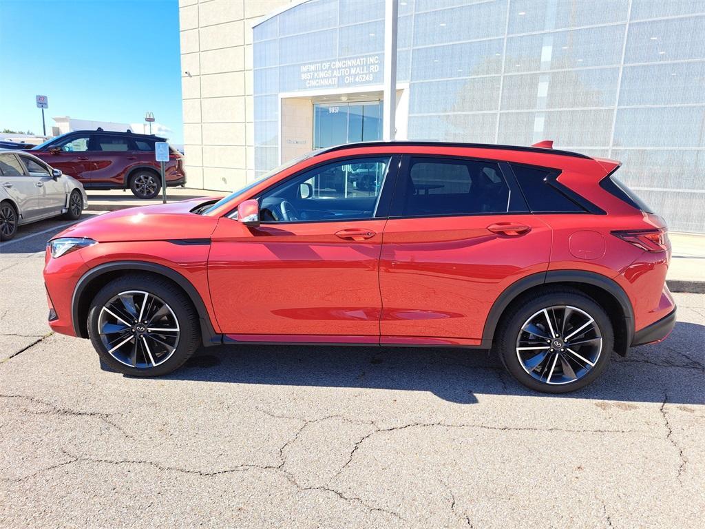 used 2024 INFINITI QX50 car, priced at $36,950