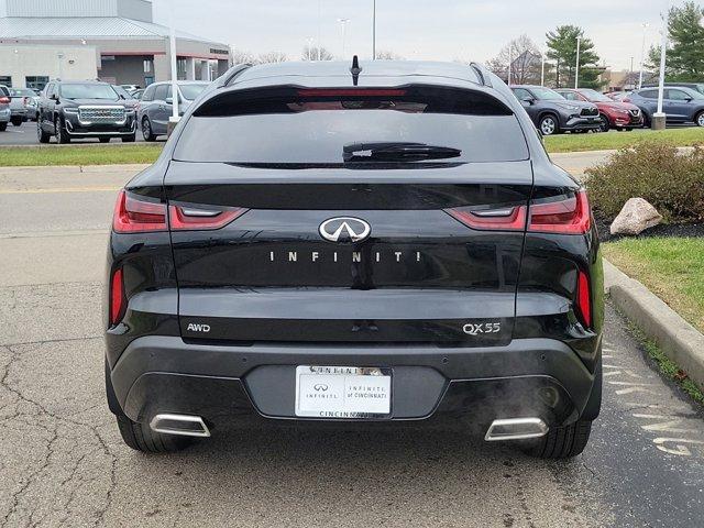 new 2025 INFINITI QX55 car, priced at $54,403