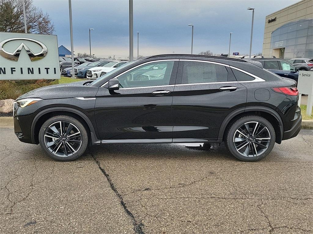 new 2025 INFINITI QX55 car, priced at $54,533