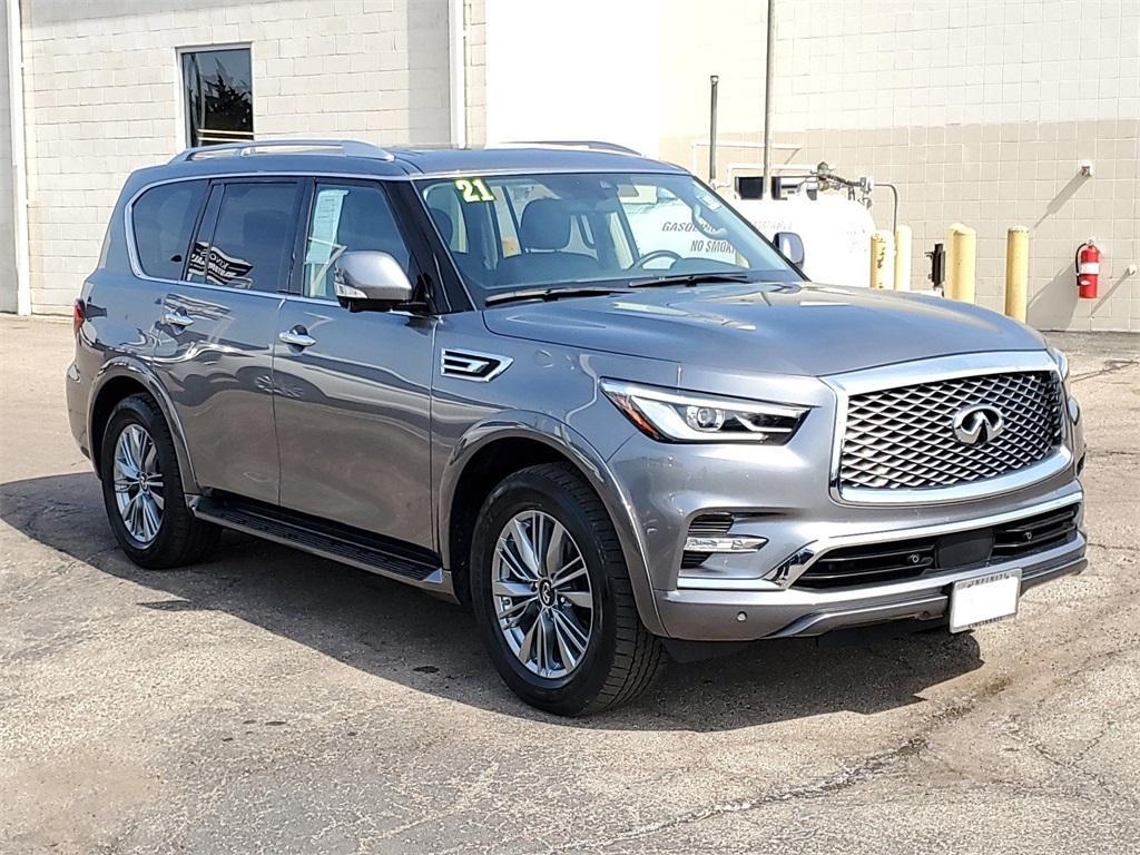 used 2021 INFINITI QX80 car, priced at $39,975