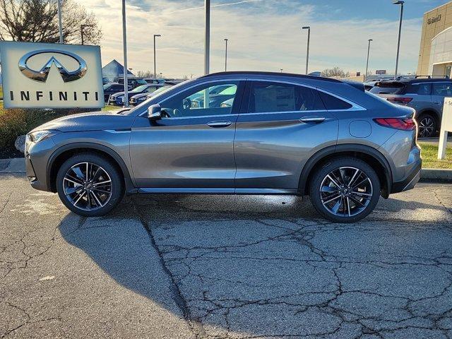 new 2025 INFINITI QX55 car, priced at $50,470