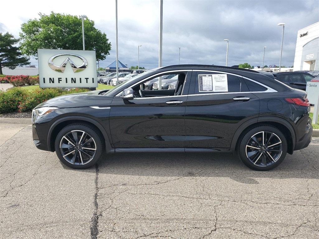 used 2023 INFINITI QX55 car, priced at $43,923