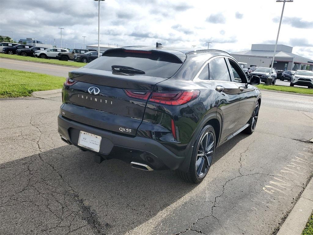 used 2023 INFINITI QX55 car, priced at $39,870