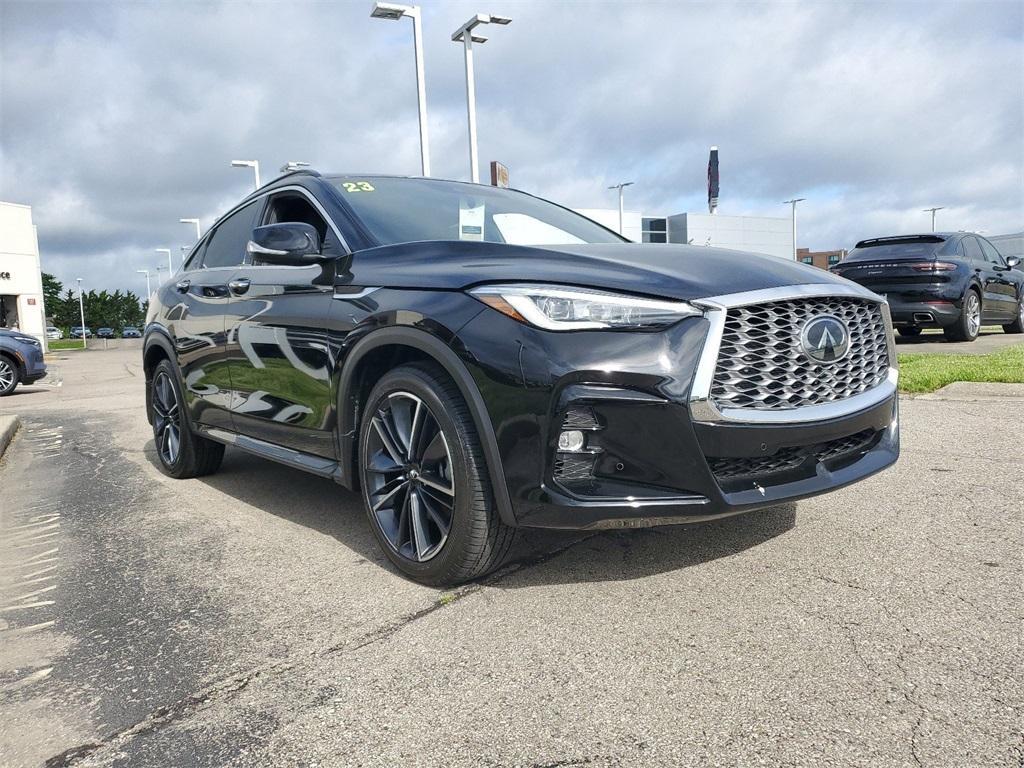 used 2023 INFINITI QX55 car, priced at $43,923