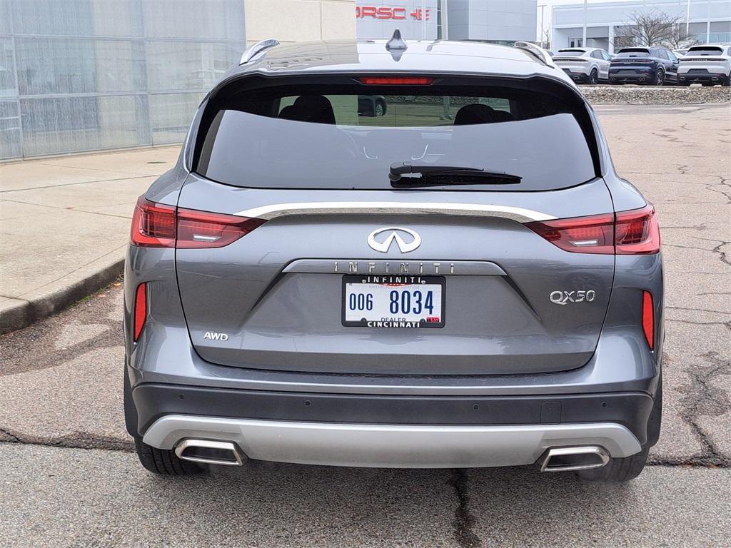 used 2024 INFINITI QX50 car, priced at $35,300