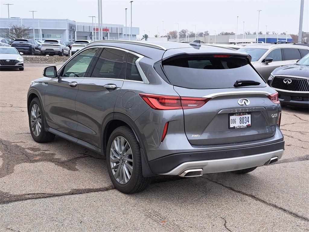 used 2024 INFINITI QX50 car, priced at $35,300