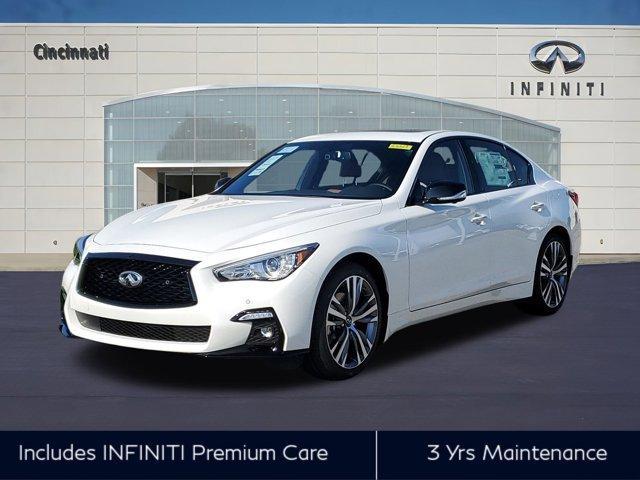 new 2024 INFINITI Q50 car, priced at $53,600