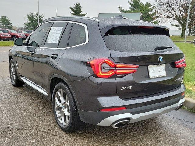 used 2022 BMW X3 car, priced at $32,917