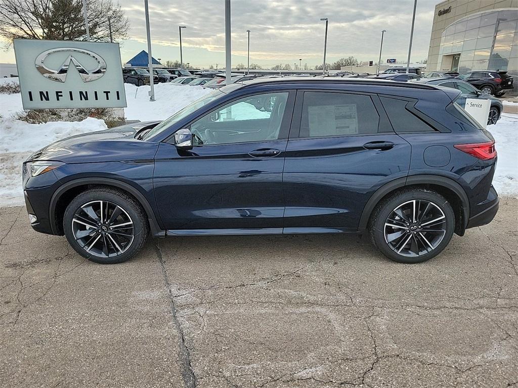 new 2025 INFINITI QX50 car, priced at $52,032