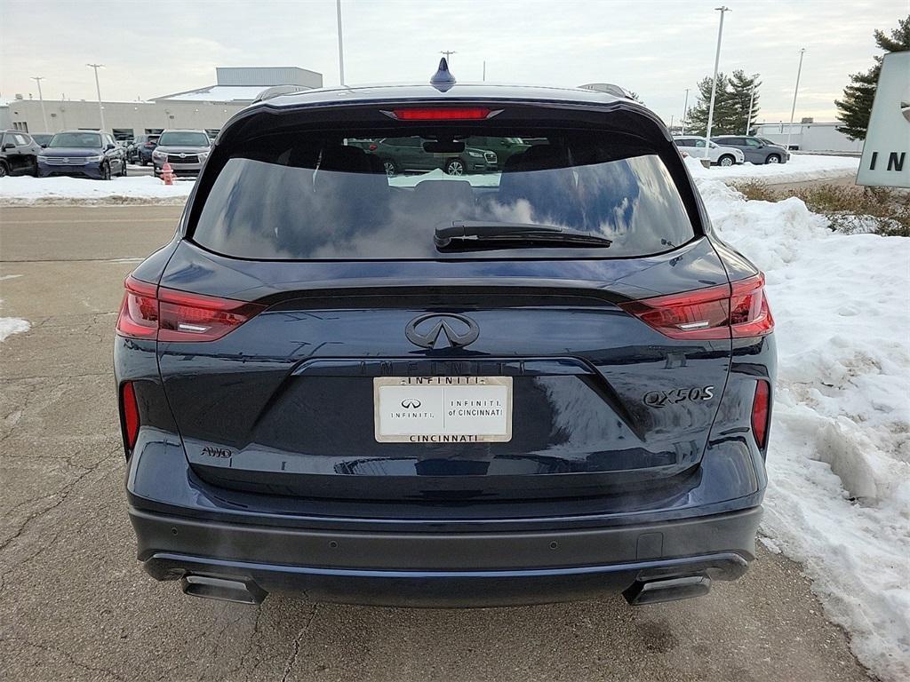 new 2025 INFINITI QX50 car, priced at $52,032