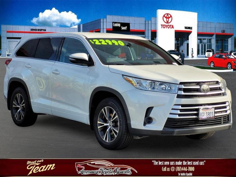 used 2018 Toyota Highlander car, priced at $22,990