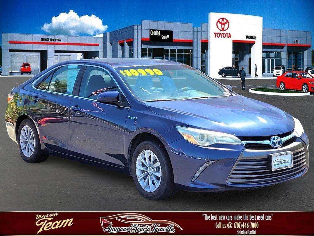 used 2015 Toyota Camry Hybrid car, priced at $9,990