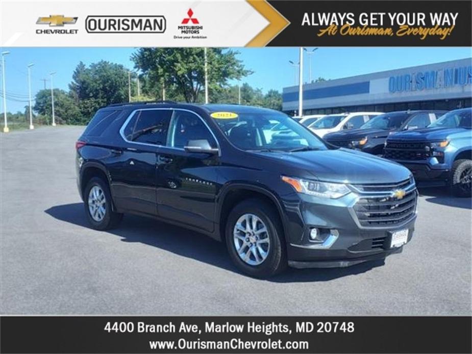 used 2021 Chevrolet Traverse car, priced at $24,498