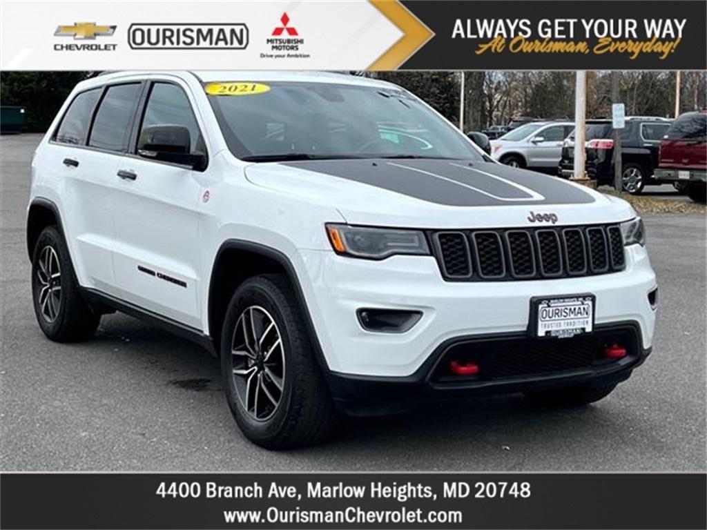 used 2021 Jeep Grand Cherokee car, priced at $28,500