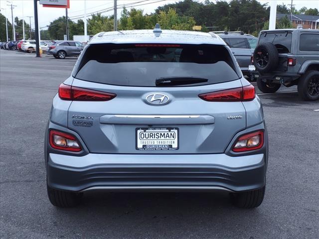 used 2021 Hyundai Kona EV car, priced at $20,750