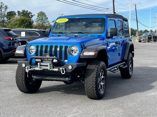 used 2022 Jeep Wrangler Unlimited car, priced at $41,500