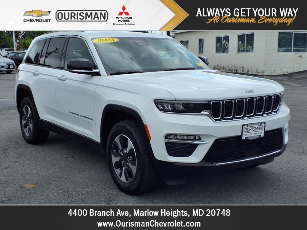 used 2023 Jeep Grand Cherokee 4xe car, priced at $34,500