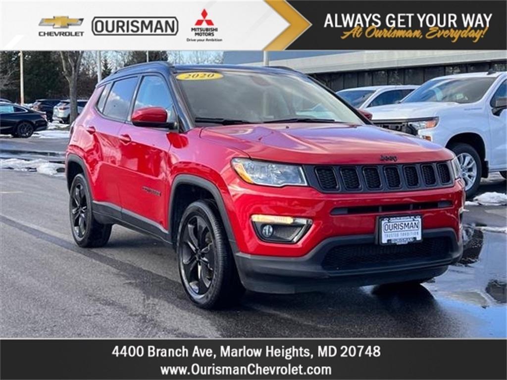 used 2020 Jeep Compass car, priced at $19,500