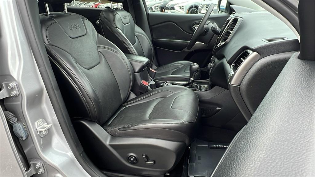 used 2021 Jeep Cherokee car, priced at $17,000