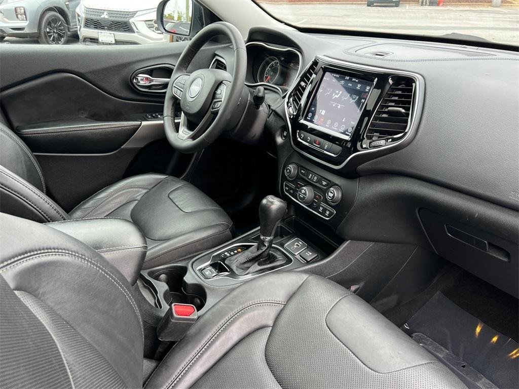 used 2021 Jeep Cherokee car, priced at $17,000