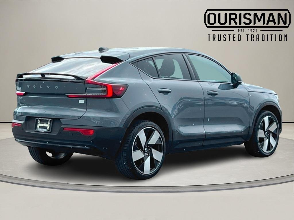 used 2023 Volvo C40 Recharge Pure Electric car, priced at $27,500