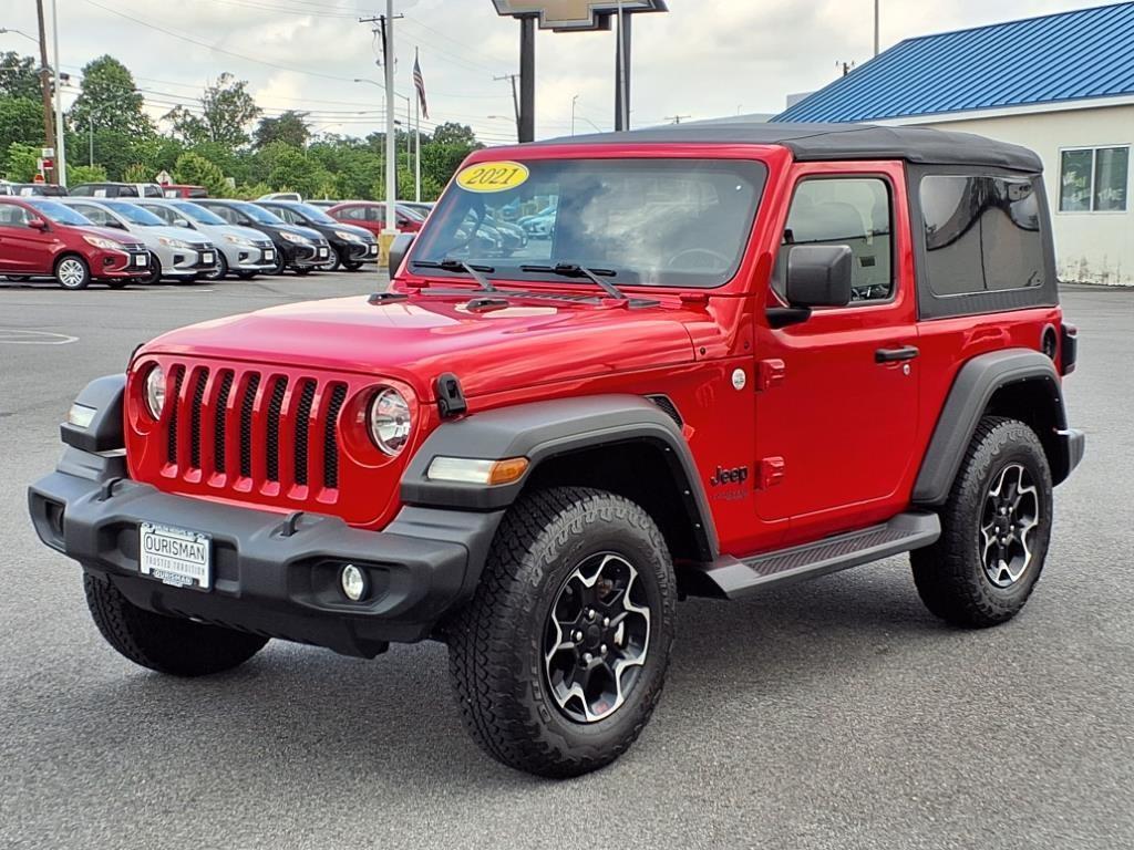 used 2021 Jeep Wrangler car, priced at $28,000