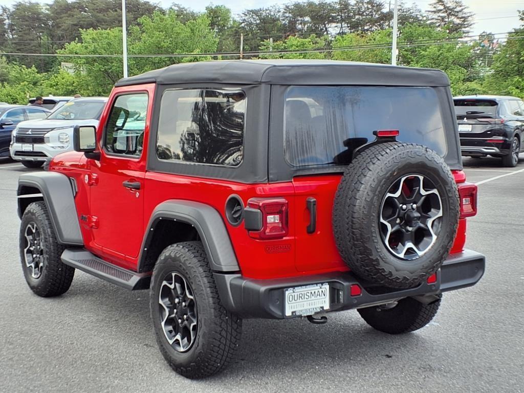used 2021 Jeep Wrangler car, priced at $28,000
