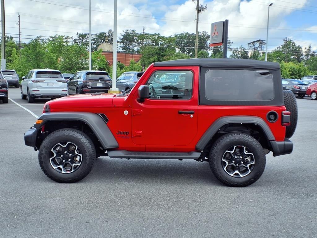 used 2021 Jeep Wrangler car, priced at $28,000