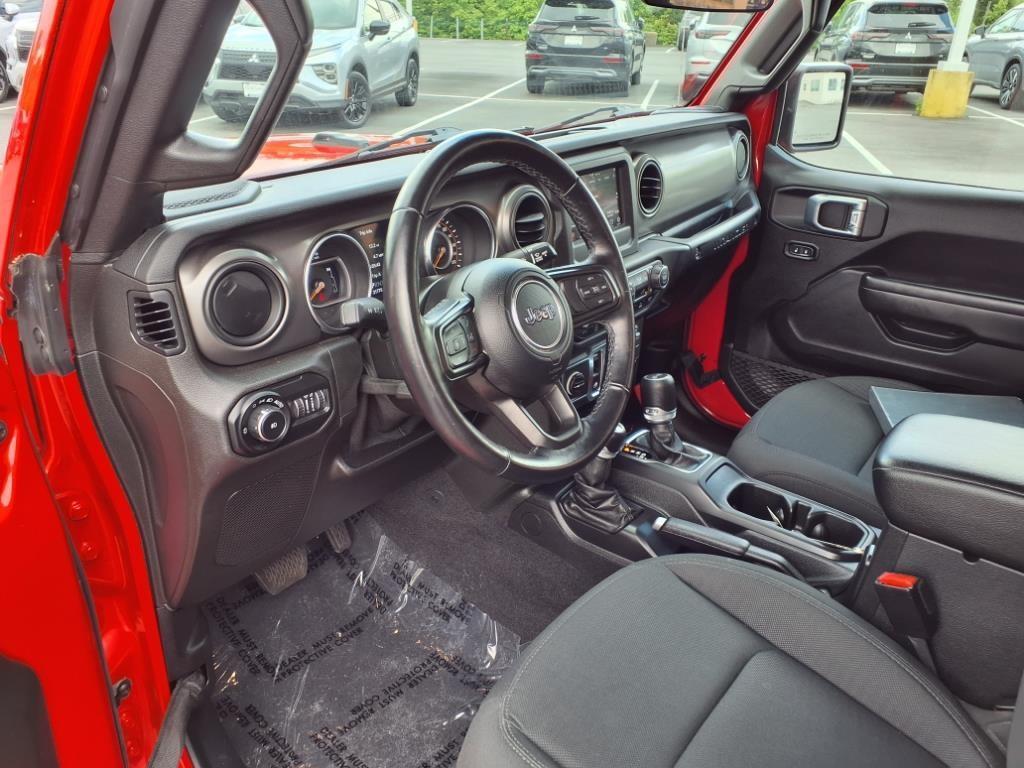 used 2021 Jeep Wrangler car, priced at $28,000